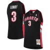 Bellissimo Comodo Classico Kyle Lowry Toronto Raptors 2001/02 Hardwood Classics Swingman Jersey Black  per i Fan Veri