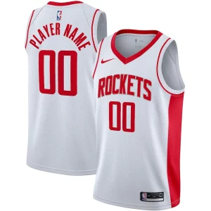 Carino Houston Rockets Nike 2020/21 Swingman Custom Jersey Association Edition White  per i Fan Veri