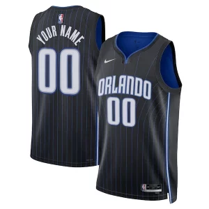 Moderno Delizioso Sofisticato Orlando Magic Nike Unisex Swingman Custom Jersey Black Icon Edition  per i Fan Veri