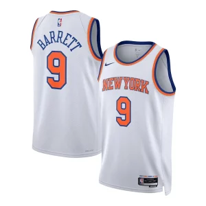 Comodo Stupendo Pratico RJ Barrett New York Knicks Nike Unisex Swingman Jersey Association Edition White  per i Fan Veri