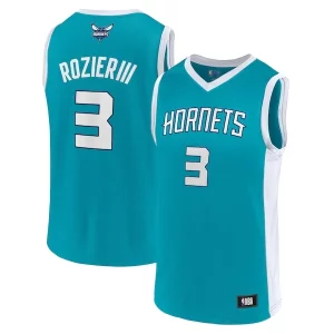 Versatile Robusto Men's Terry Rozier Teal Charlotte Hornets Player Jersey  per i Fan Veri