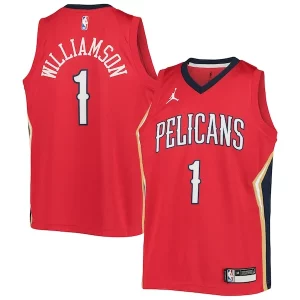 Raffinato Comodo Delizioso Zion Williamson New Orleans Pelicans Jordan Brand Youth 2020/21 Swingman Player Jersey Statement Edition Red  per i Fan Veri