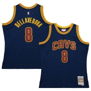 Prestigioso Bellissimo Incantevole Matthew Dellavedova Cleveland Cavaliers 2015/16 Hardwood Classics Swingman Jersey Navy  per i Fan Veri