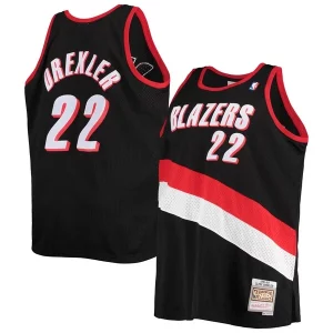 Ottimo Clyde Drexler Portland Trail Blazers 1991/92 Big & Tall Hardwood Classics Swingman Jersey Black  per i Fan Veri