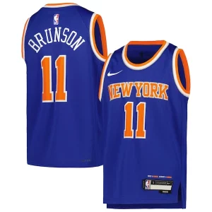 Carino Jalen Brunson New York Knicks Nike Youth Swingman Jersey Icon Edition Blue  per i Fan Veri