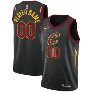 Sofisticato Comodo Cleveland Cavaliers Nike Swingman Custom Jersey Black Statement Edition  per i Fan Veri