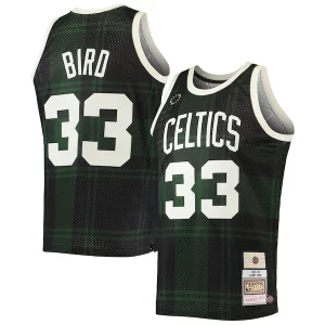 Comodo Larry Bird Boston Celtics 1985/86 Hardwood Classics Uninterrupted Swingman Jersey Black  per i Fan Veri