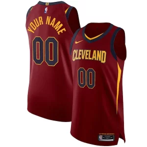 Meraviglioso Cleveland Cavaliers Nike Authentic Custom Jersey Wine Icon Edition  per i Fan Veri