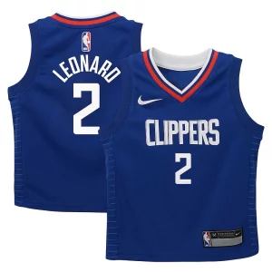 Splendido Prestigioso Robusto Kawhi Leonard LA Clippers Nike Preschool Dri FIT Swingman Player Jersey Icon Edition Royal  per i Fan Veri