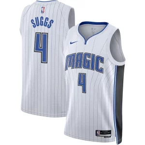 Comodo Gorgeous Bellissimo Jalen Suggs Orlando Magic Nike Unisex Swingman Jersey Association Edition White/Black  per i Fan Veri