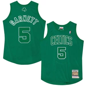 Fantastico Lussuoso Stupendo Kevin Garnett Boston Celtics 2012 Authentic Player Jersey Kelly Green  per i Fan Veri