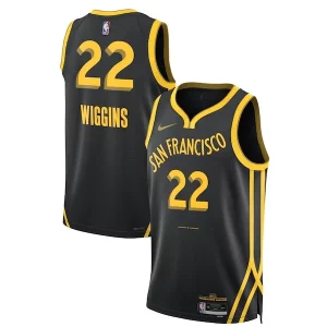 Attraente Classico Fascinante Andrew Wiggins Golden State Warriors Nike Unisex 2023/24 Swingman Jersey Black City Edition  per i Fan Veri