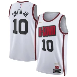 Lussuoso Jabari Smith Jr. Houston Rockets Nike Unisex 2024/25 Swingman Player Jersey City Edition White  per i Fan Veri