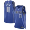 Prestigioso Incantevole Kyrie Irving Dallas Mavericks Nike Unisex Swingman Jersey Icon Edition Blue  per i Fan Veri