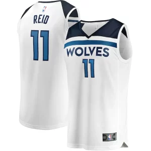 Comodo Naz Reid Minnesota Timberwolves Youth Fast Break Replica Player Jersey Association Edition White  per i Fan Veri