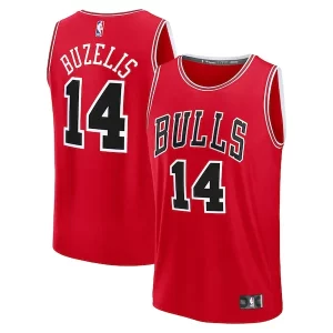 Comodo Fantastico Matas Buzelis Chicago Bulls Fast Break Replica Player Jersey Icon Edition Red  per i Fan Veri