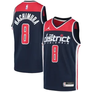 Trendy Splendido Rui Hachimura Washington Wizards Jordan Brand Youth 2020/21 Swingman Player Jersey Statement Edition Navy  per i Fan Veri