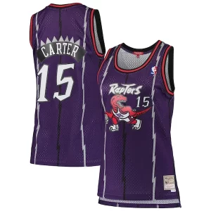 Classico Prestigioso Vince Carter Toronto Raptors Women's 1998/99 Hardwood Classics Swingman Jersey Purple  per i Fan Veri