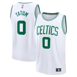 Gorgeous Magnifico Jayson Tatum Boston Celtics Youth Fast Break Replica Player Jersey Association Edition White  per i Fan Veri