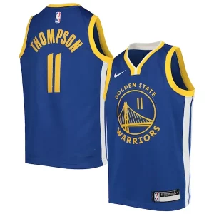 Splendido Gorgeous Klay Thompson Golden State Warriors Nike Youth Team Swingman Jersey Icon Edition Blue  per i Fan Veri