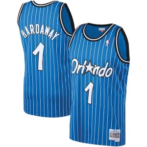 Resistente Gorgeous Penny Hardaway Orlando Magic 1994/95 Big & Tall Hardwood Classics Swingman Jersey Blue  per i Fan Veri