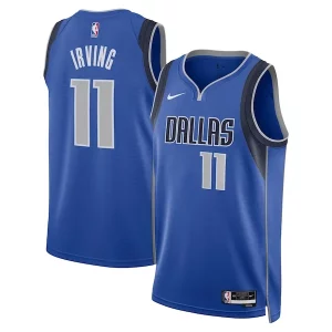 Gorgeous Delizioso Kyrie Irving Dallas Mavericks Nike Unisex Swingman Replica Jersey Icon Edition Blue  per i Fan Veri