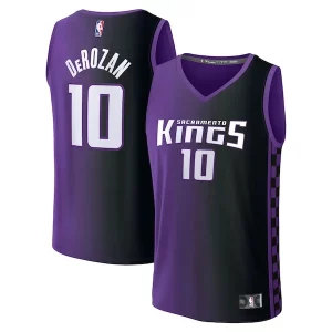 Comodo Magnifico DeMar DeRozan Sacramento Kings Youth Fast Break Replica Player Jersey Statement Edition Purple  per i Fan Veri