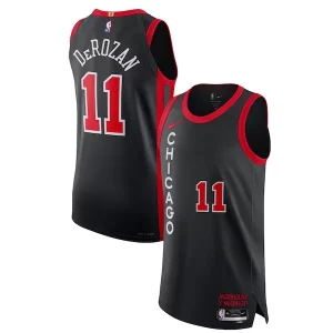Moderno Attraente Meraviglioso Nike DeMar DeRozan Chicago Bulls Authentic Jersey City Edition Black  per i Fan Veri