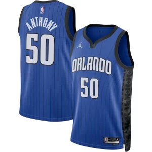 Eccezionale Delizioso Cole Anthony Orlando Magic Jordan Brand Unisex Swingman Jersey Statement Edition Blue  per i Fan Veri