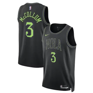 Classico Trendy CJ McCollum New Orleans Pelicans Nike Unisex 2023/24 Swingman Jersey Black City Edition  per i Fan Veri