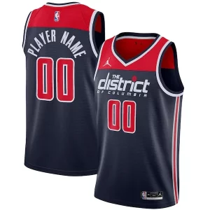 Comodo Elegante Washington Wizards Jordan Brand Swingman Custom Jersey Statement Edition Navy  per i Fan Veri