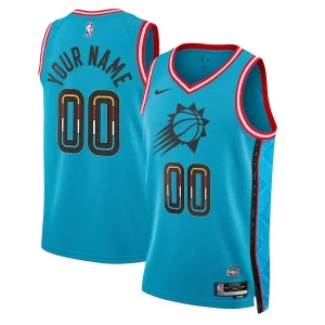 Fantastico Fascinante Prestigioso Phoenix Suns Nike Unisex 2022/23 Swingman Custom Jersey City Edition Turquoise  per i Fan Veri