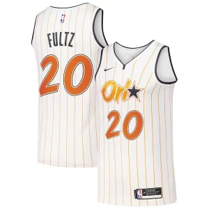 Raffinato Markelle Fultz Orlando Magic Nike Swingman Player Jersey City Edition White  per i Fan Veri