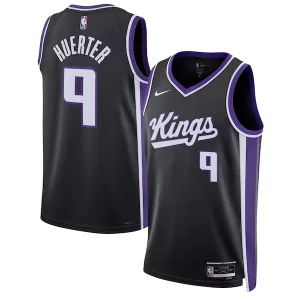 Accattivante Magnifico Kevin Huerter Sacramento Kings Nike Unisex Swingman Jersey Icon Edition Black  per i Fan Veri