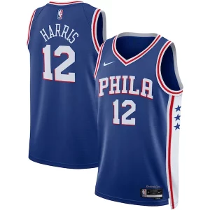 Classico Comodo Sofisticato Tobias Harris Philadelphia 76ers Nike Unisex Swingman Jersey Icon Edition Royal  per i Fan Veri