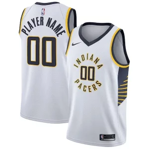 Fascinante Indiana Pacers Nike 2020/21 Swingman Custom Jersey Association Edition White  per i Fan Veri