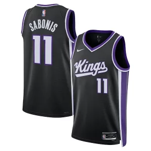 Gorgeous Stupendo Delizioso Domantas Sabonis Sacramento Kings Nike Unisex Swingman Player Jersey Icon Edition Black  per i Fan Veri