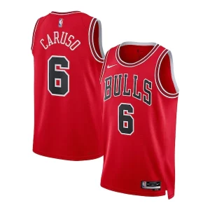 Sofisticato Alex Caruso Chicago Bulls Nike Unisex Swingman Jersey Icon Edition Red  per i Fan Veri
