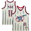 Gorgeous Yao Ming Houston Rockets Chainstitch Swingman Jersey Cream per i Fan Veri