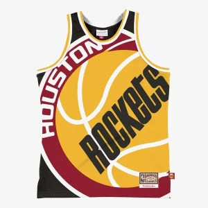 Fascinante Houston Rockets Hardwood Classics Blown Out Fashion Jersey Black  per i Fan Veri