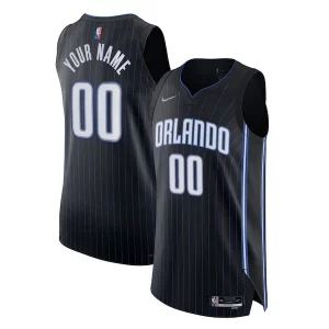 Pratico Meraviglioso Orlando Magic Nike 2021/22 Diamond Authentic Custom Jersey Icon Edition Black  per i Fan Veri
