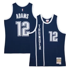 Fantastico Incantevole Magnifico Steven Adams Oklahoma City Thunder 2015/16 Hardwood Classics Alternate Swingman Jersey Navy  per i Fan Veri