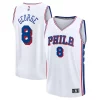 Duraturo Paul George Philadelphia 76ers Youth Fast Break Replica Player Jersey Association Edition White  per i Fan Veri