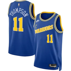Accattivante Klay Thompson Golden State Warriors Nike Swingman Jersey Classic Edition Blue  per i Fan Veri