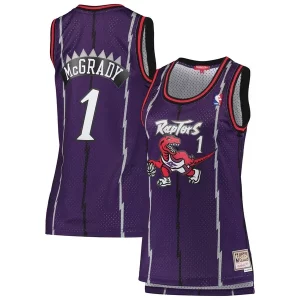 Raffinato Meraviglioso Attraente Tracy McGrady Toronto Raptors Women's 1998/99 Hardwood Classics Swingman Jersey Purple  per i Fan Veri
