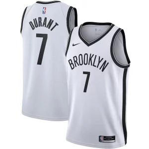 Bellissimo Classico Kevin Durant Brooklyn Nets Nike 2020/21 Swingman Jersey White Association Edition  per i Fan Veri
