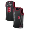Ottimo Prestigioso Zach LaVine Chicago Bulls Nike Unisex 2023/24 Swingman Jersey Black City Edition  per i Fan Veri