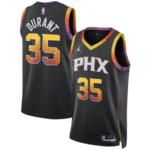 Magnifico Kevin Durant Phoenix Suns Jordan Brand Unisex Swingman Jersey Statement Edition Black  per i Fan Veri