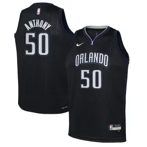 Raffinato Cole Anthony Orlando Magic Nike Youth 2022/23 Swingman Jersey City Edition Black  per i Fan Veri