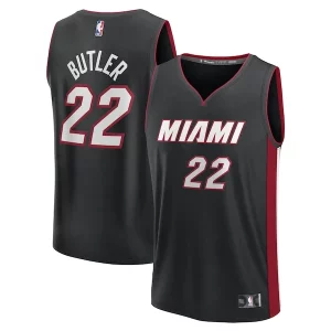 Prestigioso Versatile Elegante Jimmy Butler Miami Heat Youth Fast Break Replica Player Jersey Icon Edition Black  per i Fan Veri